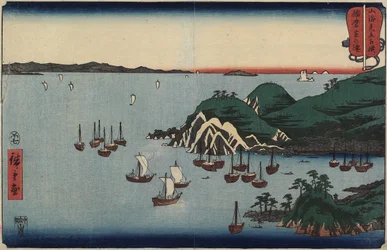 Muronotsu i Harima-provinsen, juli 1858