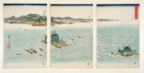 The Rapids of Naruto i Awa-provinsen, fra serien 