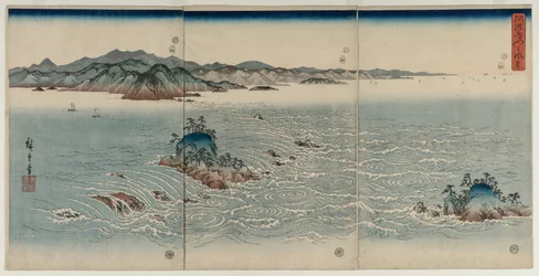 The Whirlpools of Awa, 1857.