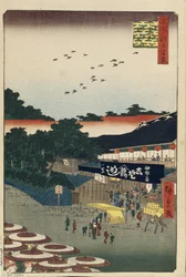 Ueno Yamashita ett hundre kjente utsikter over Edo, 1856–1858