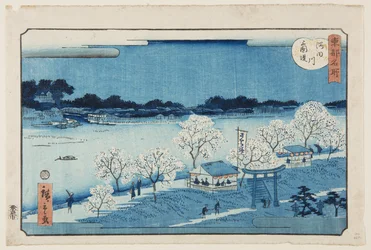 Turbilde m versjon k side t lyd te Sumida River (Sumidagawa smaksturpakke)