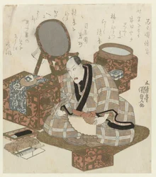 Ichikawa Danjûrô VII i garderoben hans