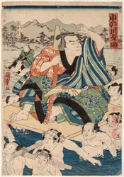 Saisuke Onogawa. Utagawa Kunisada er bra (1823-1880)