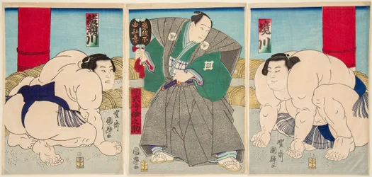 Det er et lite m felt, og det er s u te rs. Kuniteru Utagawa (1808–1876)