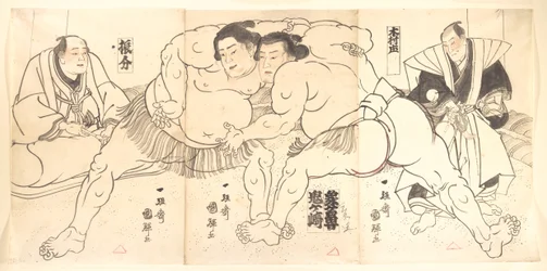 Sumobryting, 1800-tallet.