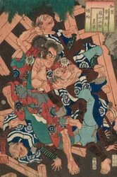 Kagero: Akushichibei Kagekiyo, fra serien "Japan and China Paris"