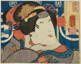 Tajima-provinsen, fra serien "Modern Scenes of the Provinces in Edo Brocades"