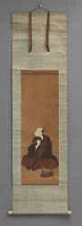 Rullemaleri med sittende figur