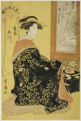 Takigawa fra Takigawa fra Ogiya, fra Te-seriens Seven Bear Uchifuru Komachi (Beauty 7 Komachi)