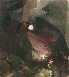 Mørk, organisk abstrakt