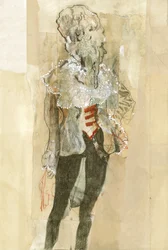 Elegant barokkfigur