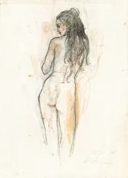 Elegant nakenstudie