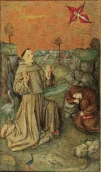 Saint Francis mottar Stigmata, slutten av 1400-tallet
