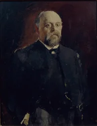 Portrett av Sava Mamontov 1841-1918, 1890