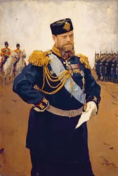 Portrett av tsar Aleksander III, 1900