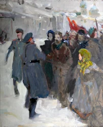 Revolutionary Demonstration', 1906.