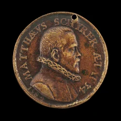 Matthaus Schyrer, født 1550, skriver [forside], 1584.
