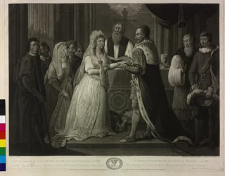 Kongen av England, den fremste Henrik VIII