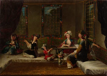 Kvinnerbrodering, 1730-årene