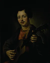 Gitarspilleren, 1850-tallet