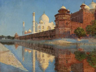 Taj Mahal. Kveld