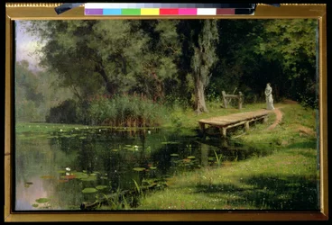 Den overgrodde dammen, 1880