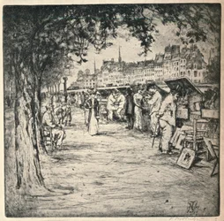 Langs kaien, 1915