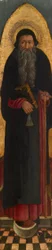 Sankt Antonius Abbot fra et augustinsk altertavle