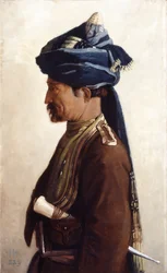 Mohamed, en Jemadar fra det femte bengalske kavaleriet, 1889