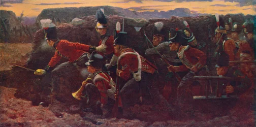 The Forlorn Hope At Badajos, 1906