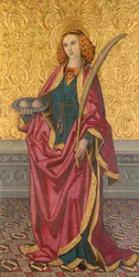 Saint Agatha, ca 1500