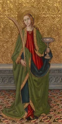Saint Lucy, ca 1500