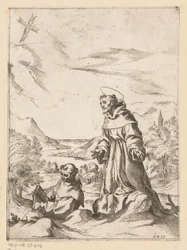 Saint Francis mottar stigmata