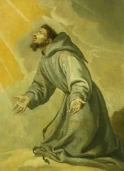 Saint Francis mottar Stigmata,