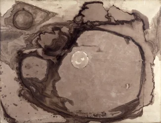 Planeter, 1857 (blekk og vask på papir)