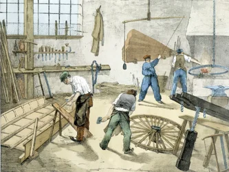 Jansons litho. 1800-tallet.