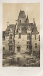 Pittoresk arkitektur eller monumenter fra det 15. århundre. Og XVI. Centuries: Slott i Frankrike fra det XV og XVI århundre: Pl. 97, Château de Baumais (Calvados)