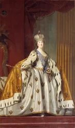Katarina II av Russland i kroningsdrakt