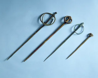 Hårnåler, viking, ca. 900-1100-tallet (bronse)