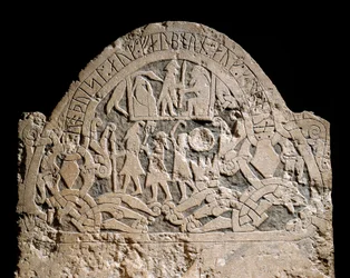 Vikinggravsteinen i Sanda