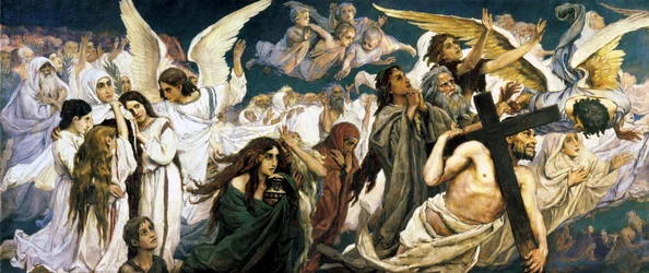 Før paradiset, venstre del, 1885-1896.