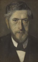 Jens Ferdinand Willumsen. Studie for fem portretter
