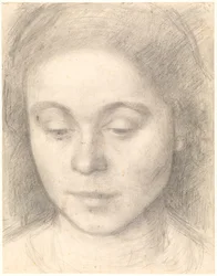 Portrett av Ida, kunstnerens kone