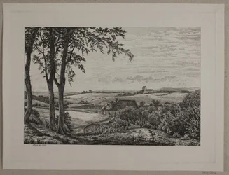 Ettermiddagslandskap, Sjælland