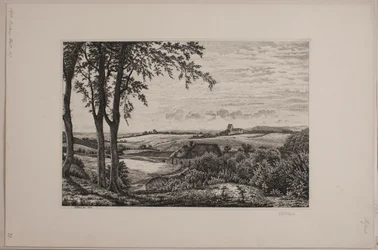 Ettermiddagslandskap, Sjælland