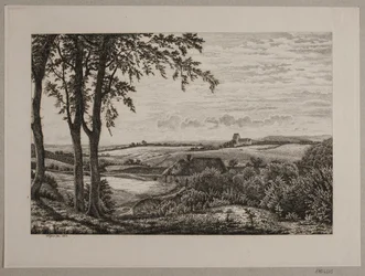 Ettermiddagslandskap, Sjælland