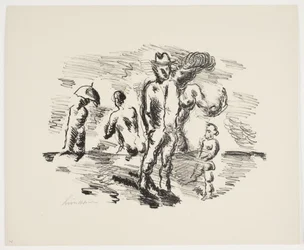 Ark fra "Klingens Kunstnermappe nr. 2"