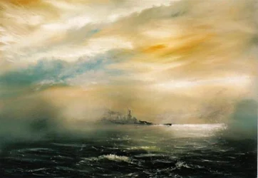 Daggry før katastrofens morgen HMS Hood 1941, 2012