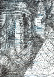 side 17, The Castle in the Forest of Findhorn, 2006, (blekk på papir)