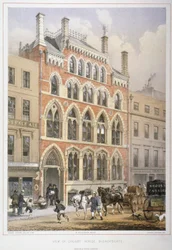 Crosby Hall i Bishopsgate nr. 95, City of London, 1860